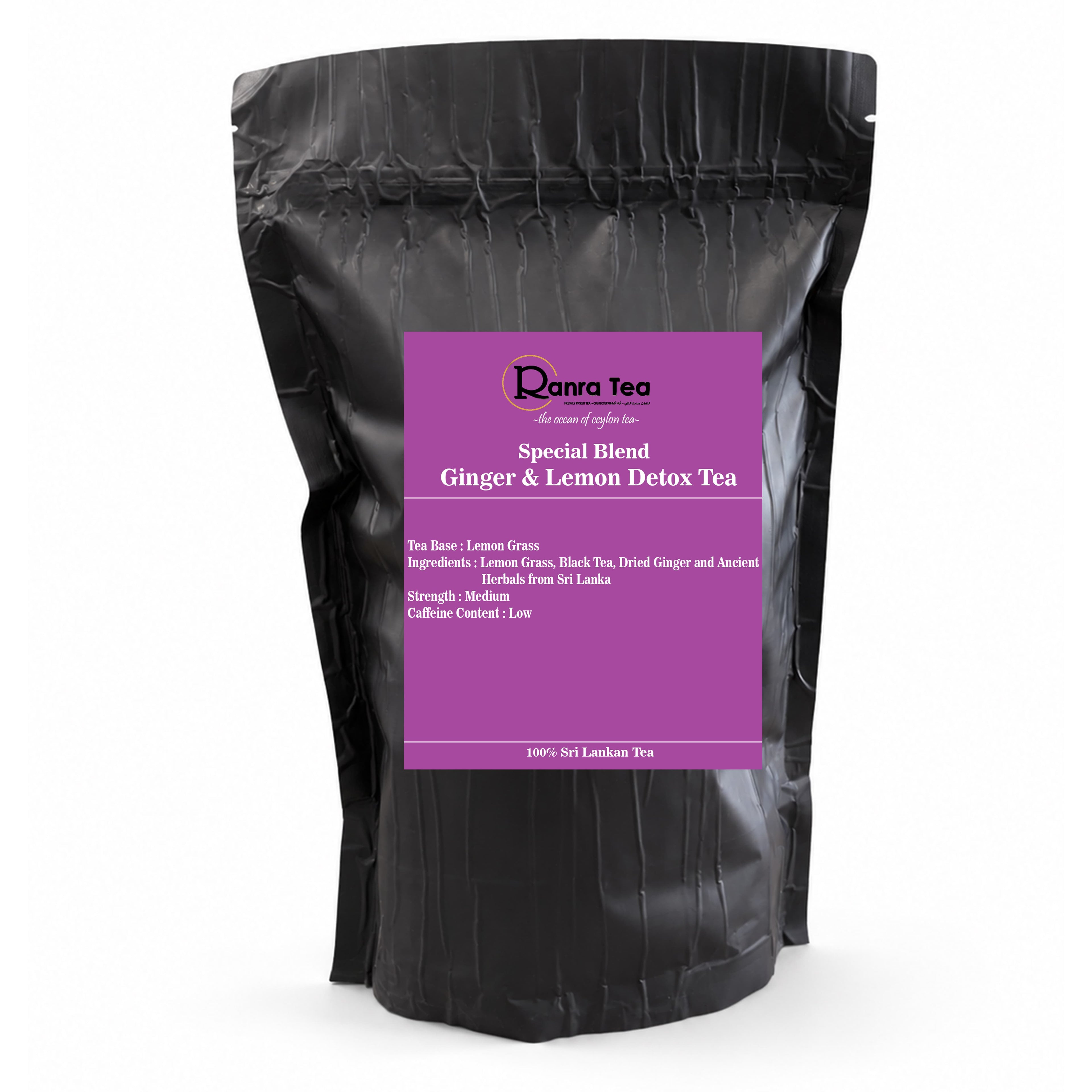 Ceylon Lemon & Ginger Detox Tea